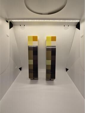 2 Minecraft Light-Up 11" Wall Torch Night Light ThinkGeek - Tested & Working